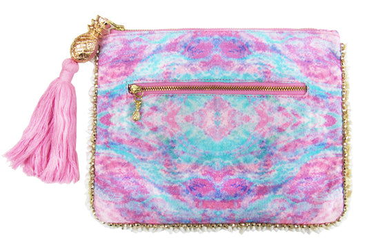 FANTASY PINK CLUTCH BAG