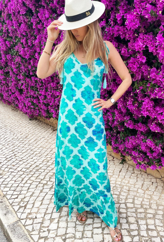 JADE PARADISE MAXI SUN DRESS