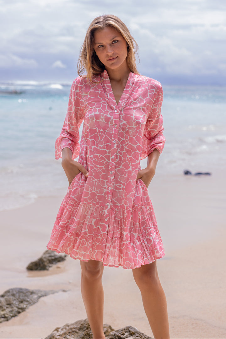 ワンピース Candy sleeve dress CANDY PEBBLES BERMUDA BEACH DRESS – Sophia Alexia