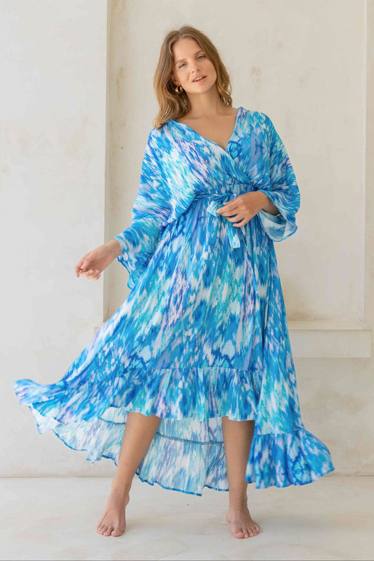 SEA DREAM MOZAMBIQUE MIDAXI DRESS