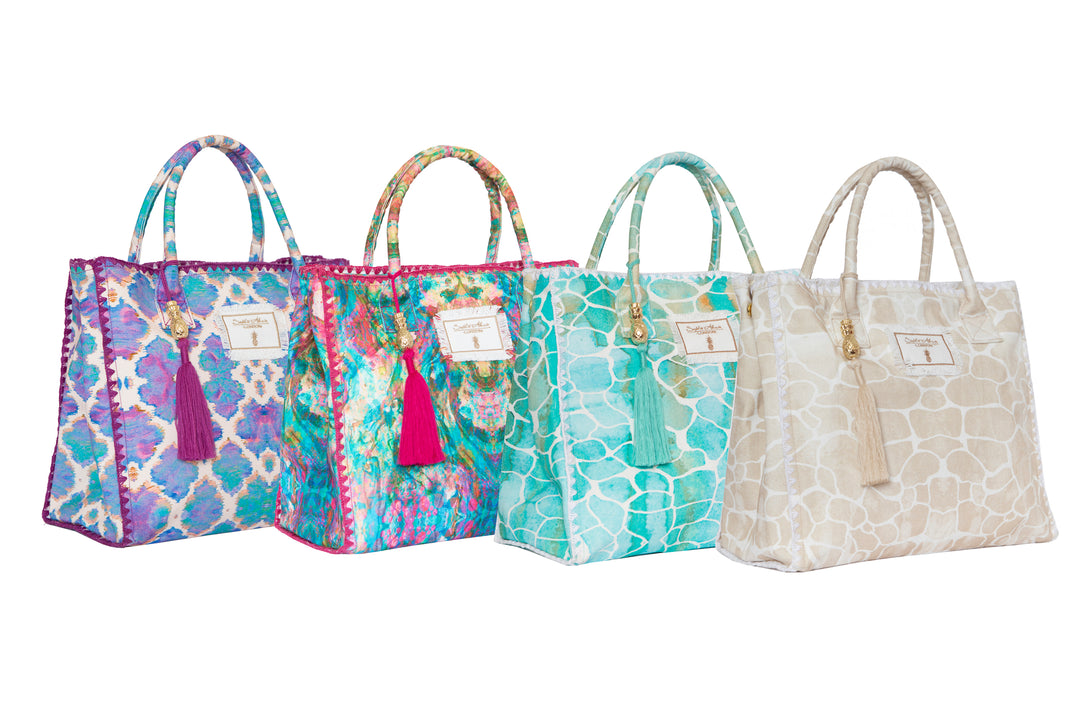 ORCHID PARADISE BARBADOS BEACH BAG – Sophia Alexia