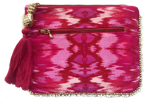 MAGICAL MAGENTA CLUTCH BAG